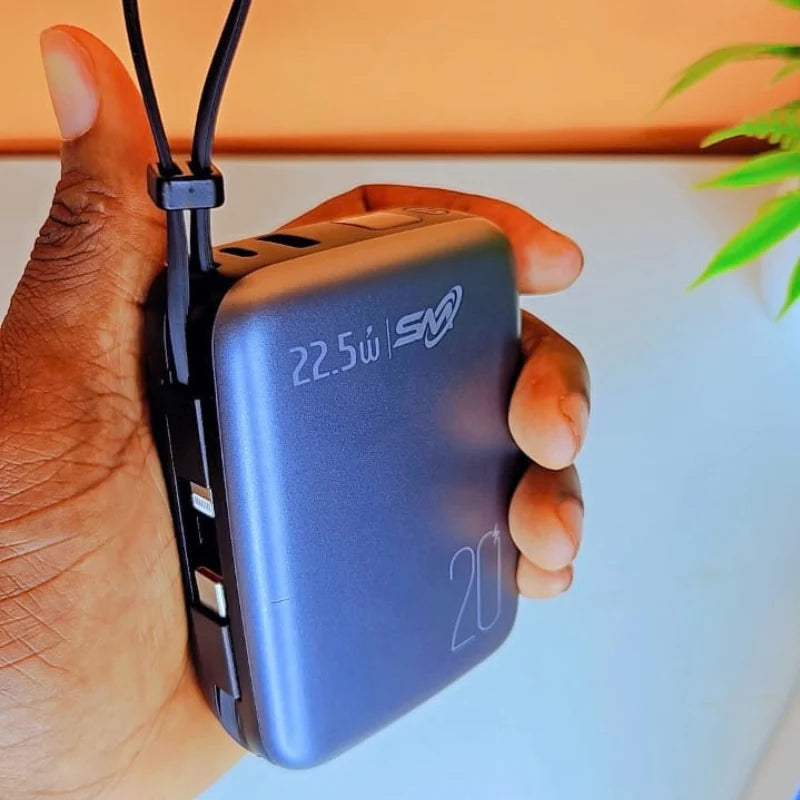 🔋 POWER BANK 20 000 mAh | 22.5W PD ⚡format petite
