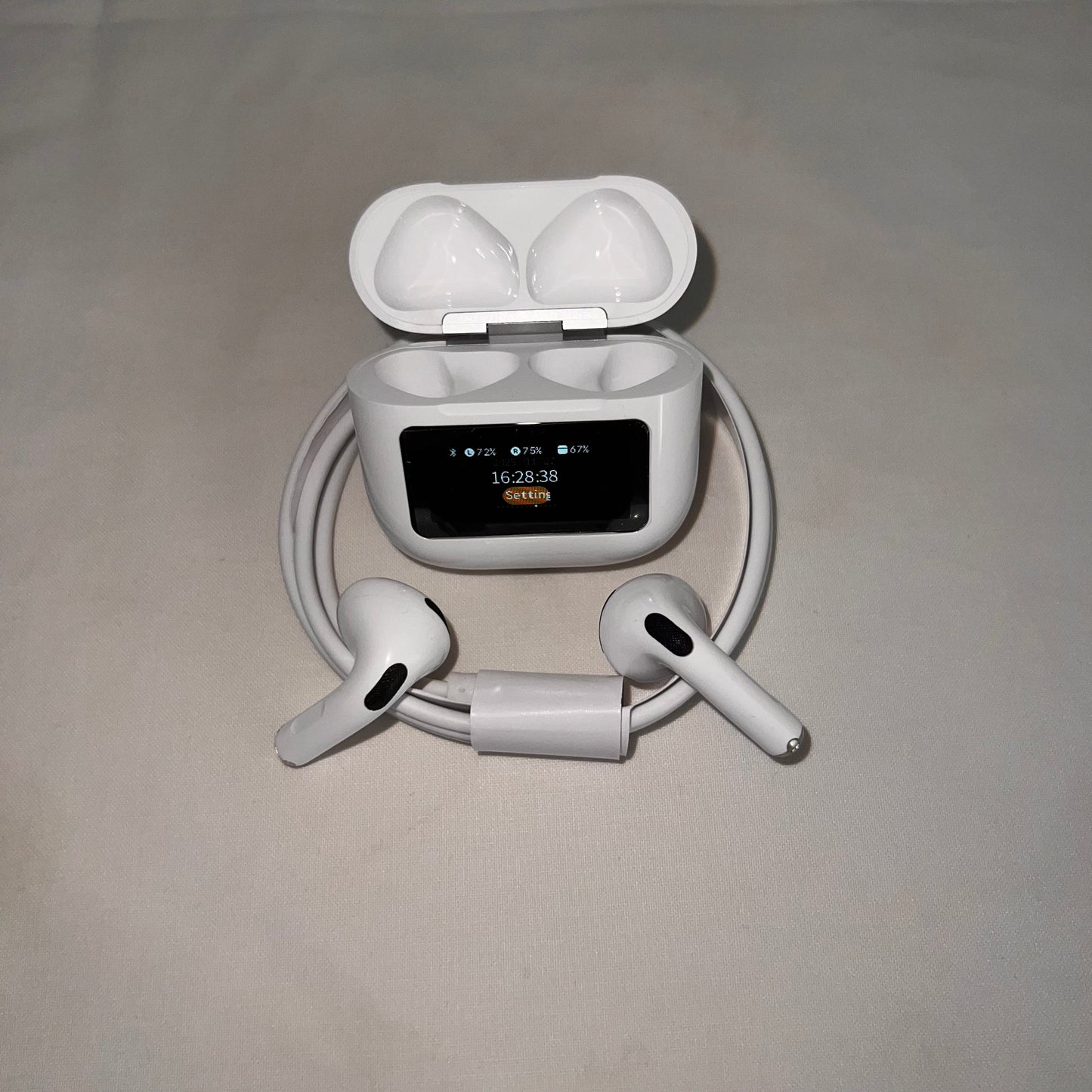 AirPods 4 écran tactile