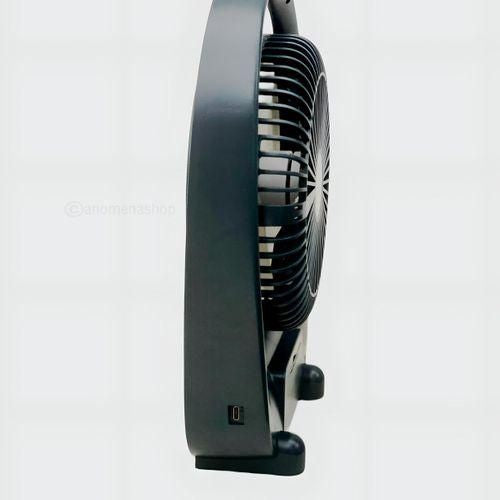 Ventilateur portable 8" avec lumière, USB