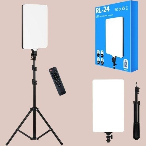LED RL-24 – Éclairage de studio ultra large pour photos & vidéos