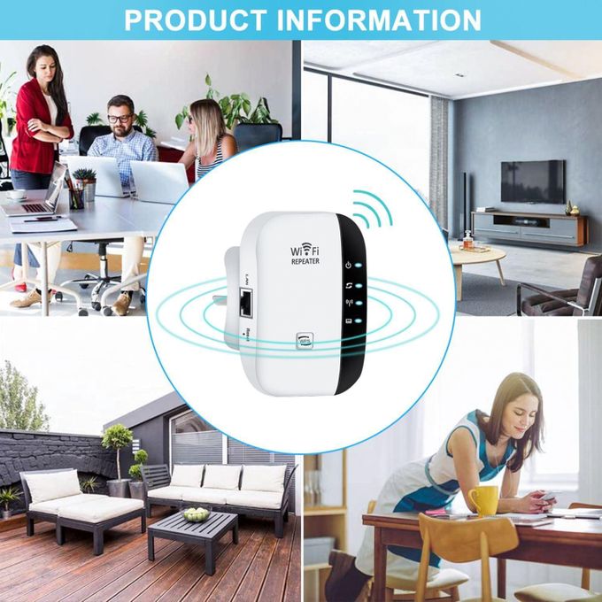 Répéteur Amplificateur Booster Extension Wifi 300mbps 2.4GHz IEEE 802.11 b/g/n