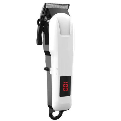Tondeuse à cheveux professionnelle rechargeable avec affichage LED numérique