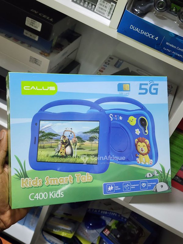 HOMII KIDS 9S - Tablette éducative - 8 pouces - 64 Go + 4 Go - Carte SIM unique 3G - Bleu - Garantie 12 mois