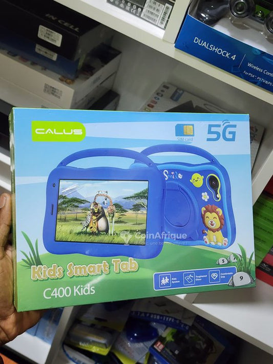 HOMII KIDS 9S - Tablette éducative - 8 pouces - 64 Go + 4 Go - Carte SIM unique 3G - Bleu - Garantie 12 mois