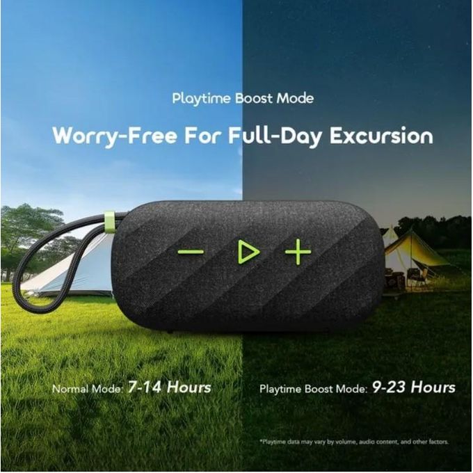 Oraimo SpaceBox Active 25W Powerful Sound Wireless Speaker – IP55 Waterproof & Upto 14H Playtime