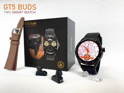 GT5 Buds – Smart Watch & Écouteurs 2-en-1