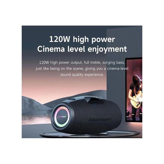 Amaya BD99 MAX wireless Bluetooth speaker 120W 24000mAh with HIFI sound