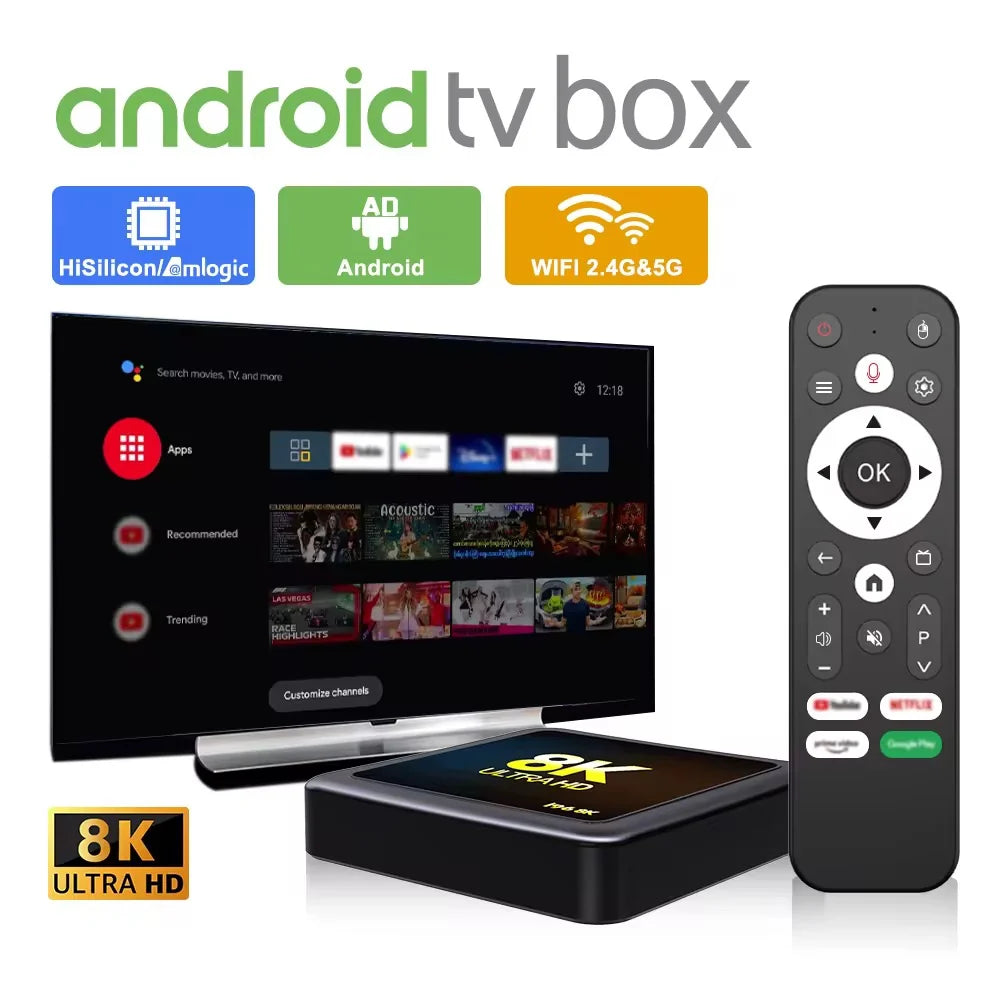 BOX TV ANDROID – Transformez votre télé en Smart TV !