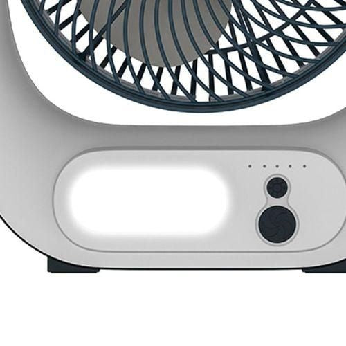 Ventilateur portable 8" avec lumière, USB