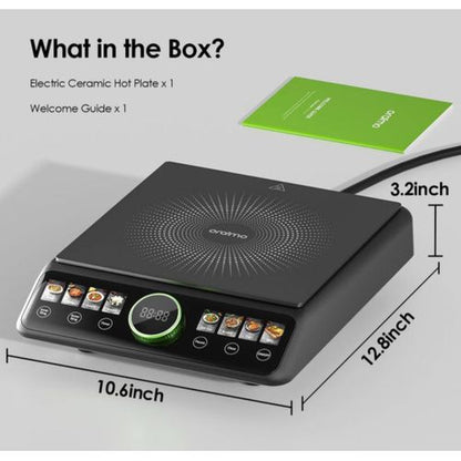 Oraimo Flexi cooker Plaque Chauffante electrique en céramique