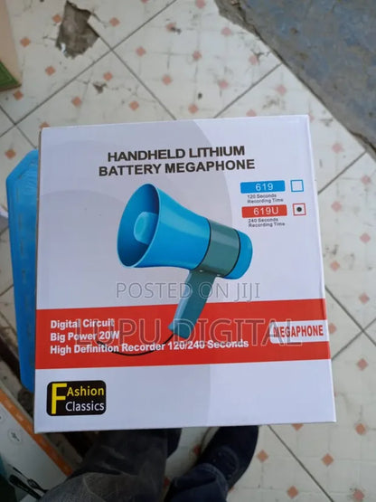 handheld lithium battery megaphone