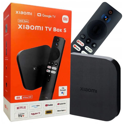 Xiaomi TV Box S 4K Ultra HD - 2e Génération avec Google TV