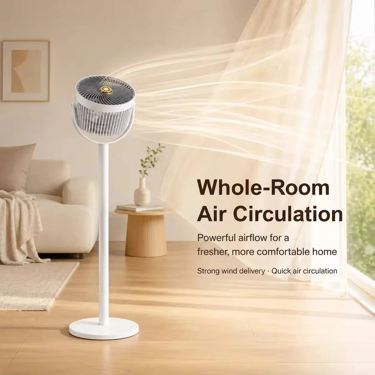Ventilateur de Bureau USB Rotatif