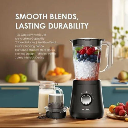 oraimo SmartBlender Sleek Mixeur 1,5L à 2 Vitesses