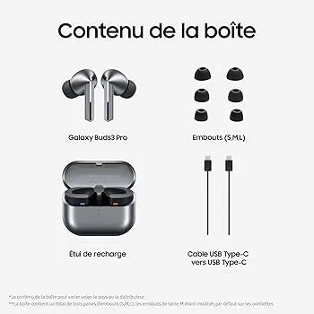 Écouteur buds 3 pro