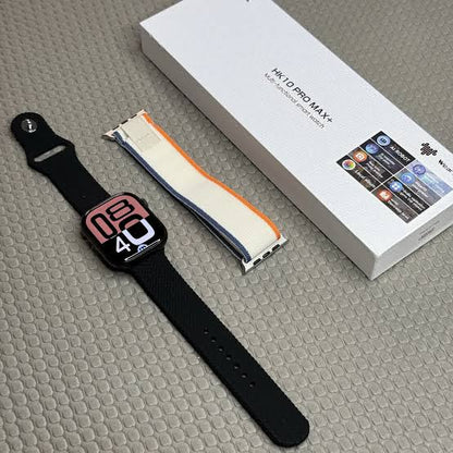 Nouveau HK10 Pro Max Plus montre intelligente BT appel HK10 Pro Max + montre intelligente créativement Ai Robot HK10PM + avec 2 sangles