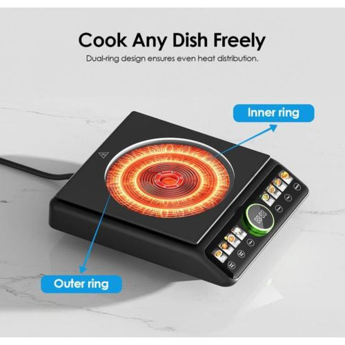 Oraimo Flexi cooker Plaque Chauffante electrique en céramique