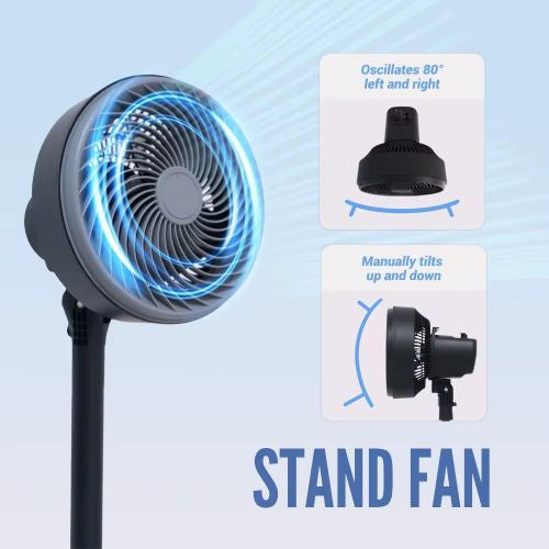Ventilateur Puissant et Silencieux – Confort Optimal Air flux
