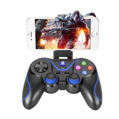 V8 Manette de Jeu Sans fil pour Android PC PS3 tablette, Contrôleur de jeu Mobile Bluetooth