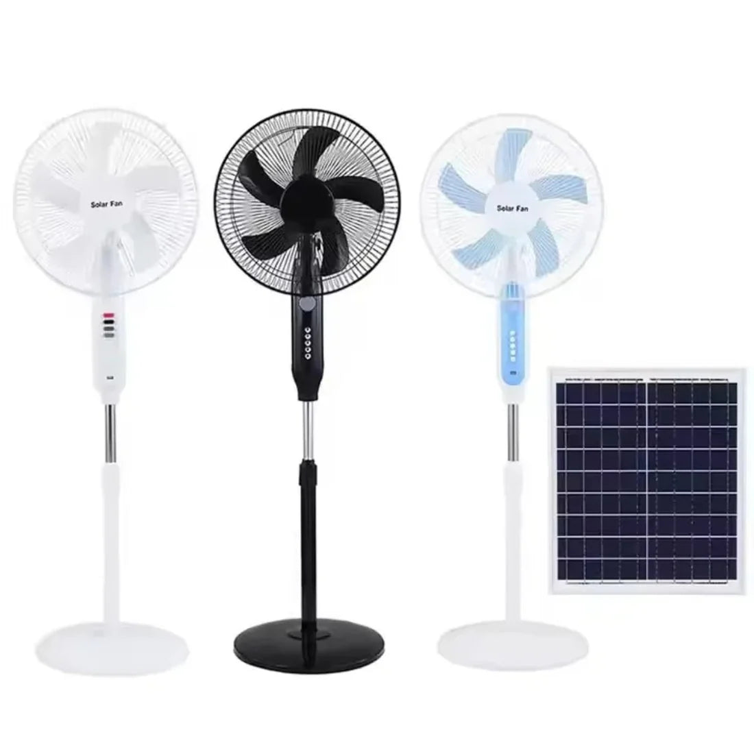Ventilateur Solaire Autonome 12 Heures de temp