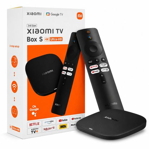 Xiaomi TV Box S 3ème Génération 4K Ultra-HD avec Google TV