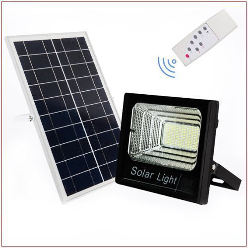 Mini Lampe projecteur avec panneau Solaire avec télécommande