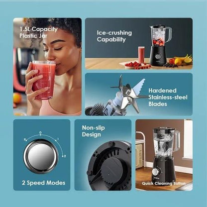oraimo SmartBlender Sleek Mixeur 1,5L à 2 Vitesses