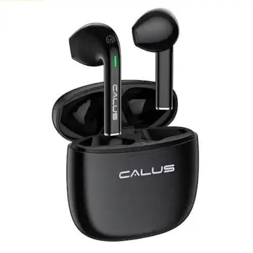 CALUS Écouteurs sans fil Bluetooth CALUSS Blue P15 avec réduction de bruit, Bluetooth 5.3, basses puissantes, son stéréo HI-FI net