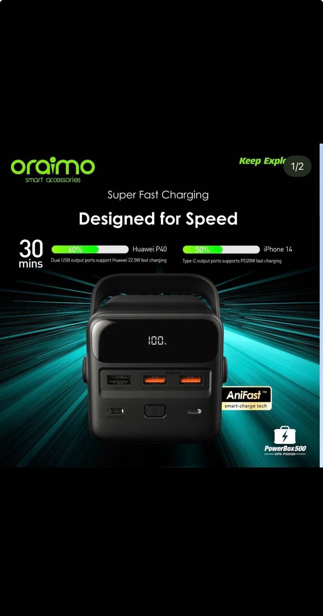 Oraimo Power Jet 501