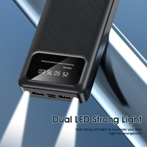 EASYPIE Power bank 30000mAh Batterie Externe Ultrafine Portable - Charge Rapide Double 2A Transportable