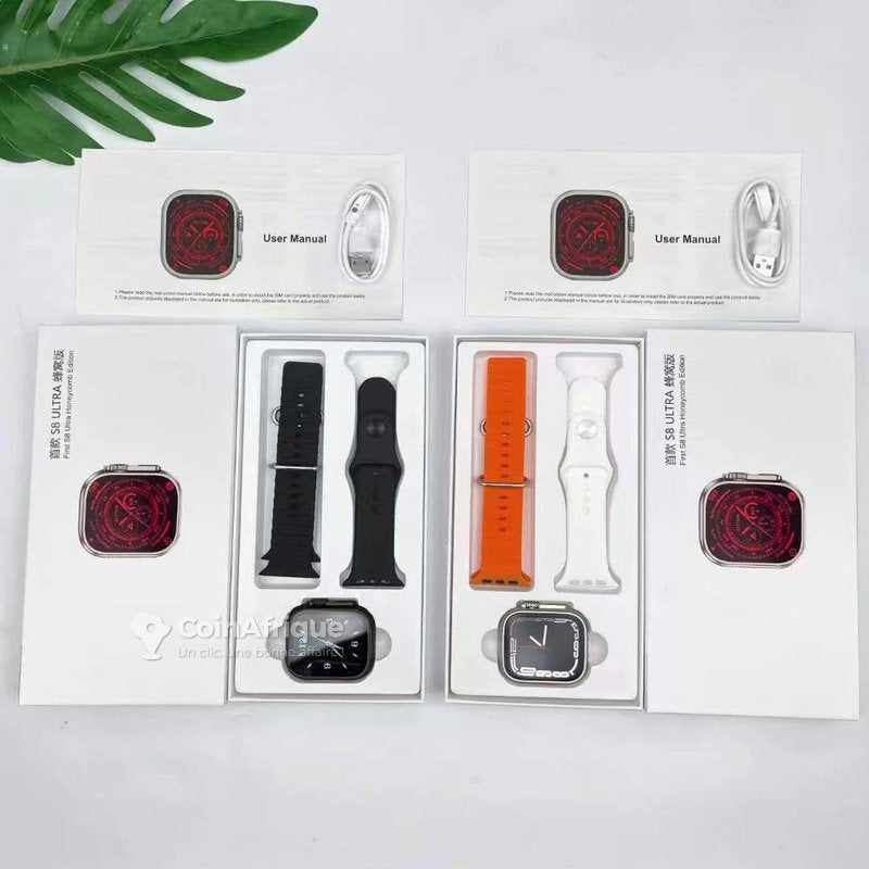 Smart Watch S8 Ultra 4G +carte sim prix 🏷️ 24000 Fr