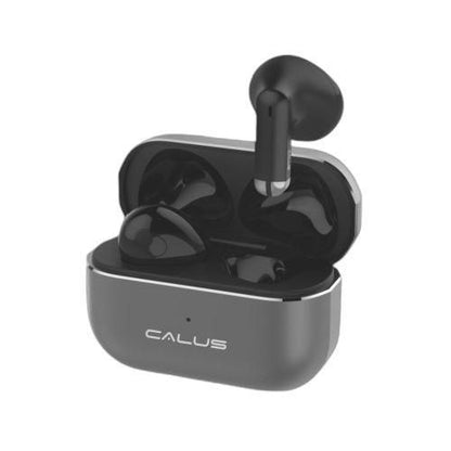 CALUS Écouteurs sans fil Bluetooth Blue P12 Next Level Bass – Qualité sonore supérieure, basses profondes et confort optimal pour une expérience d'écoute ultime (noir)