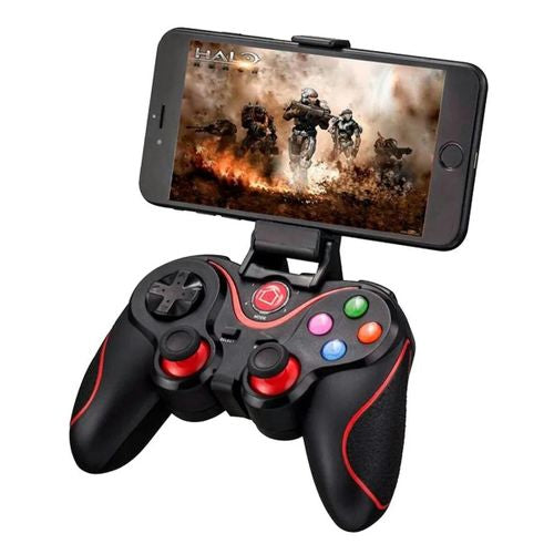 V8 Manette de Jeu Sans fil pour Android PC PS3 tablette, Contrôleur de jeu Mobile Bluetooth