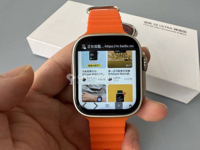 Smart Watch S8 Ultra 4G +carte sim prix 🏷️ 24000 Fr