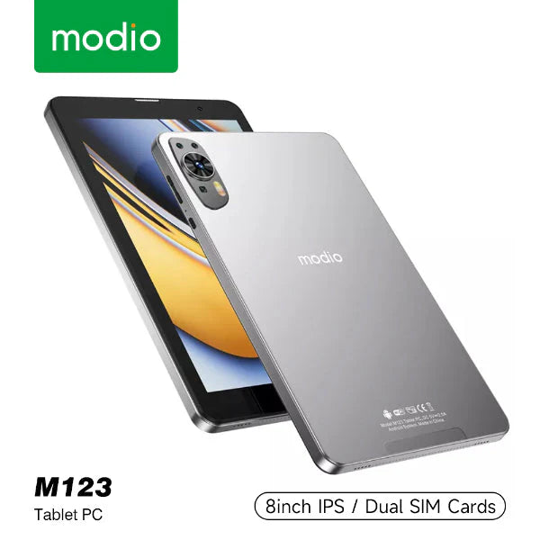 Tablette Modio M123 8 Pouces - 8GB RAM 512GB - Double SIM 5G