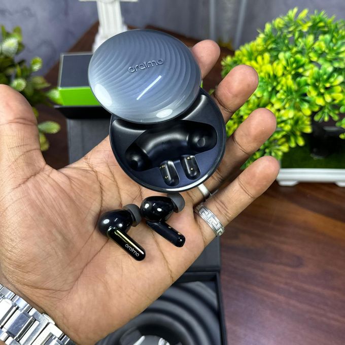 Oraimo Écouteurs Bluetooth SpaceBuds - avec Réduction de Bruit Active, Autonomie 40h