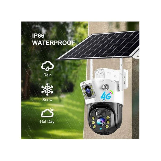 Caméra solaire 4G Sim 8MP 4K
