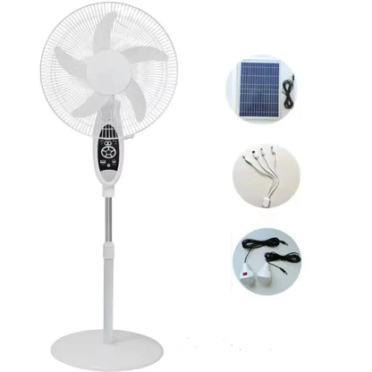 Ventilateur Solaire Autonome 12 Heures de temp