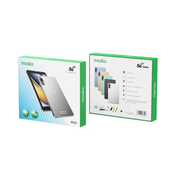 Tablette Modio M123 8 Pouces - 8GB RAM 512GB - Double SIM 5G