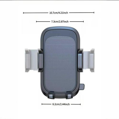 Support de téléphone pour voiture orientable, support mobile universel extensible pour tableau de bord