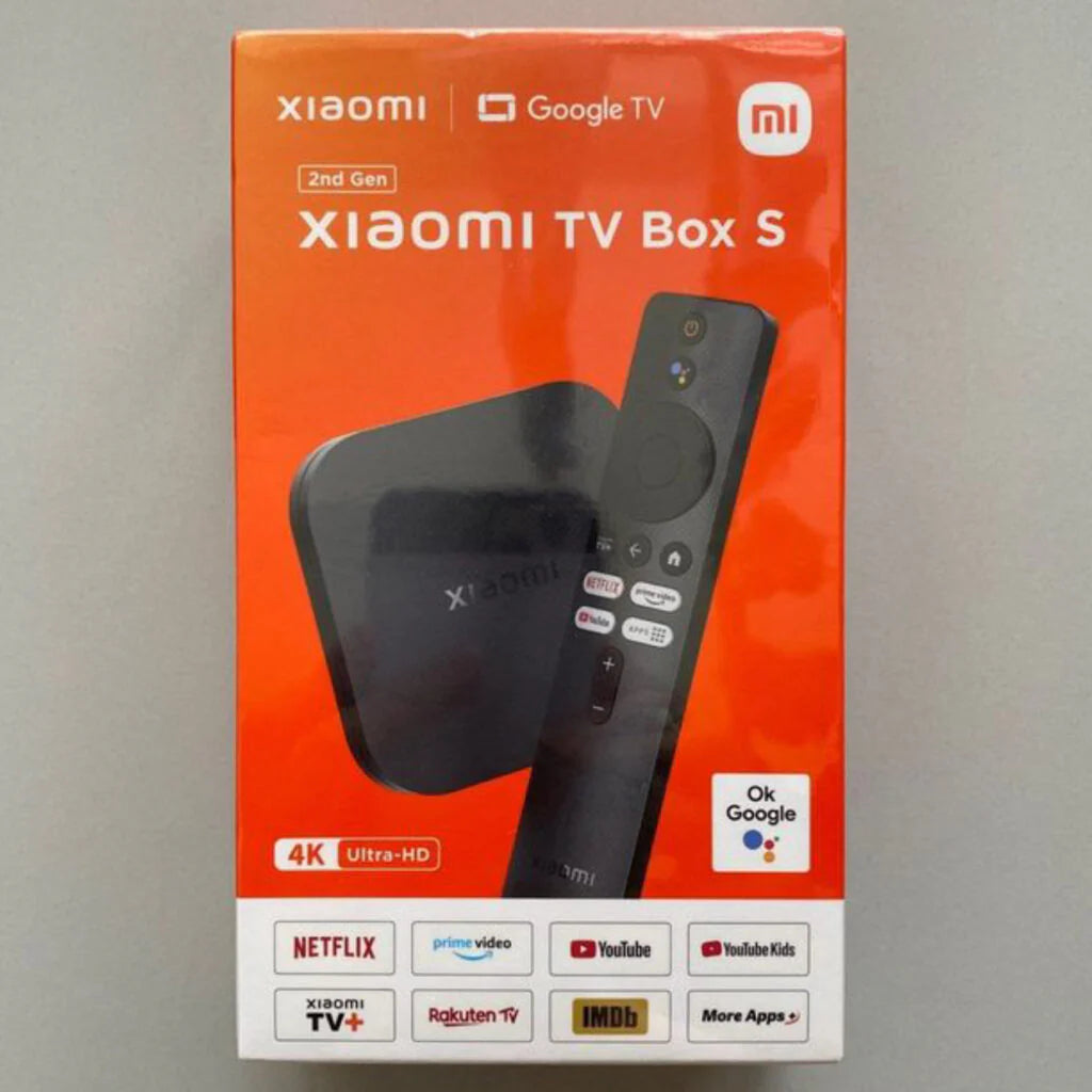 Xiaomi TV Box S 4K Ultra HD - 2e Génération avec Google TV
