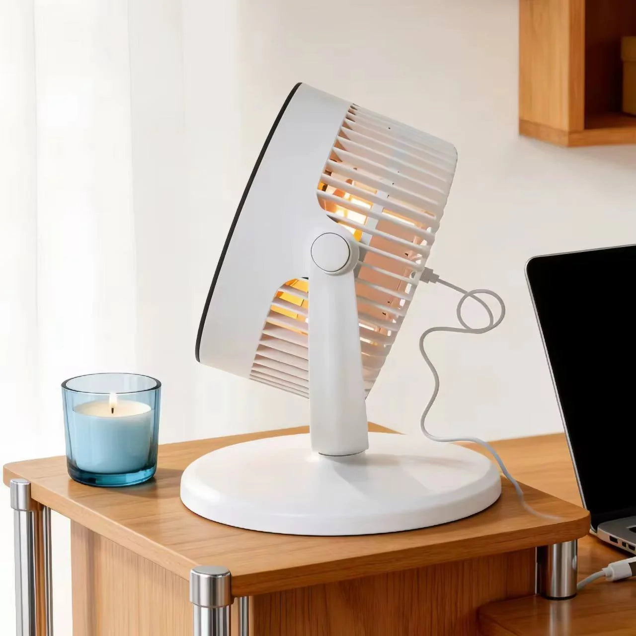 Ventilateur de Bureau USB Rotatif