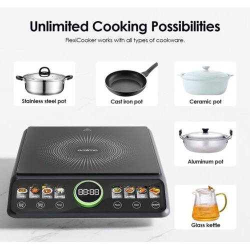Oraimo Flexi cooker Plaque Chauffante electrique en céramique